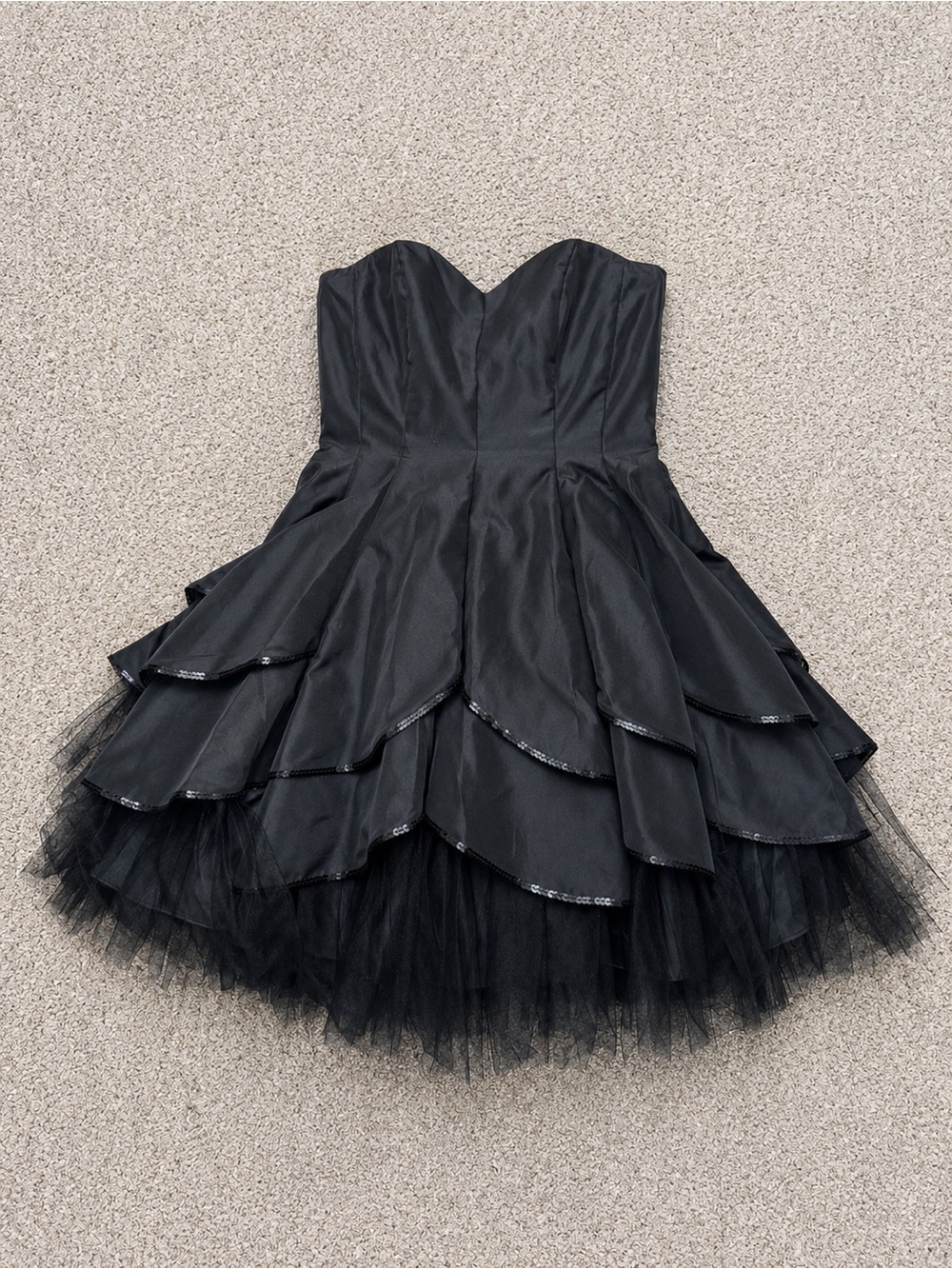 Morgan & Co. Black Swan Dress